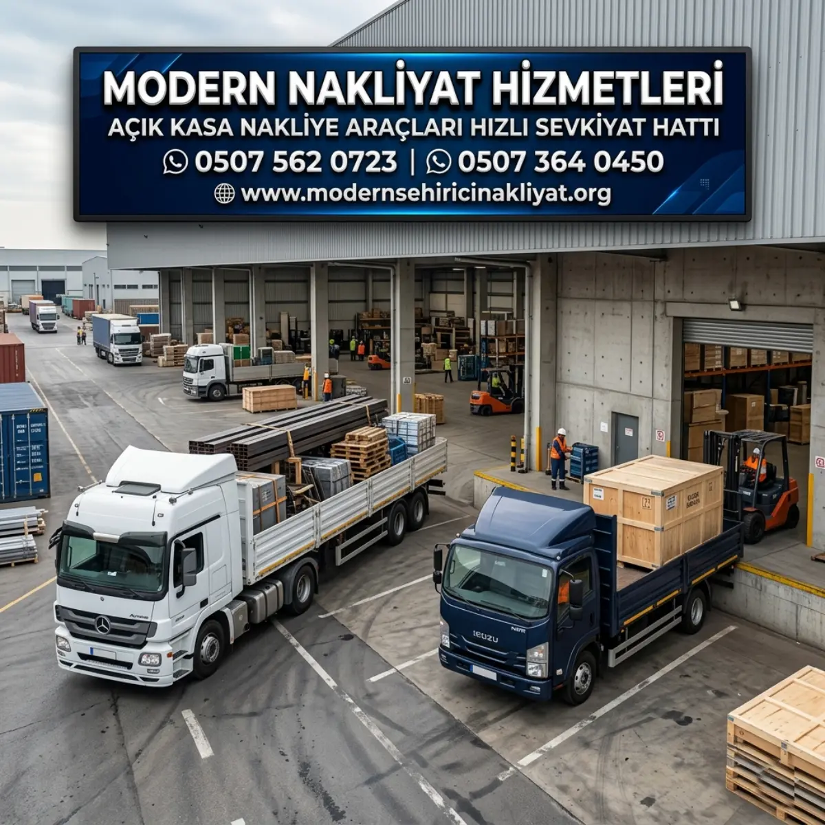 AÇIK KASA NAKLİYE ARAÇLARI HIZLI SEVKİYAT HATTI