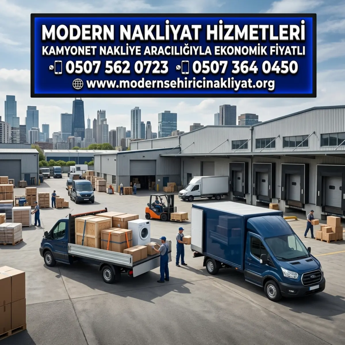 KAMYONET NAKLİYE ARACILIĞIYLA EKONOMİK FİYATLI