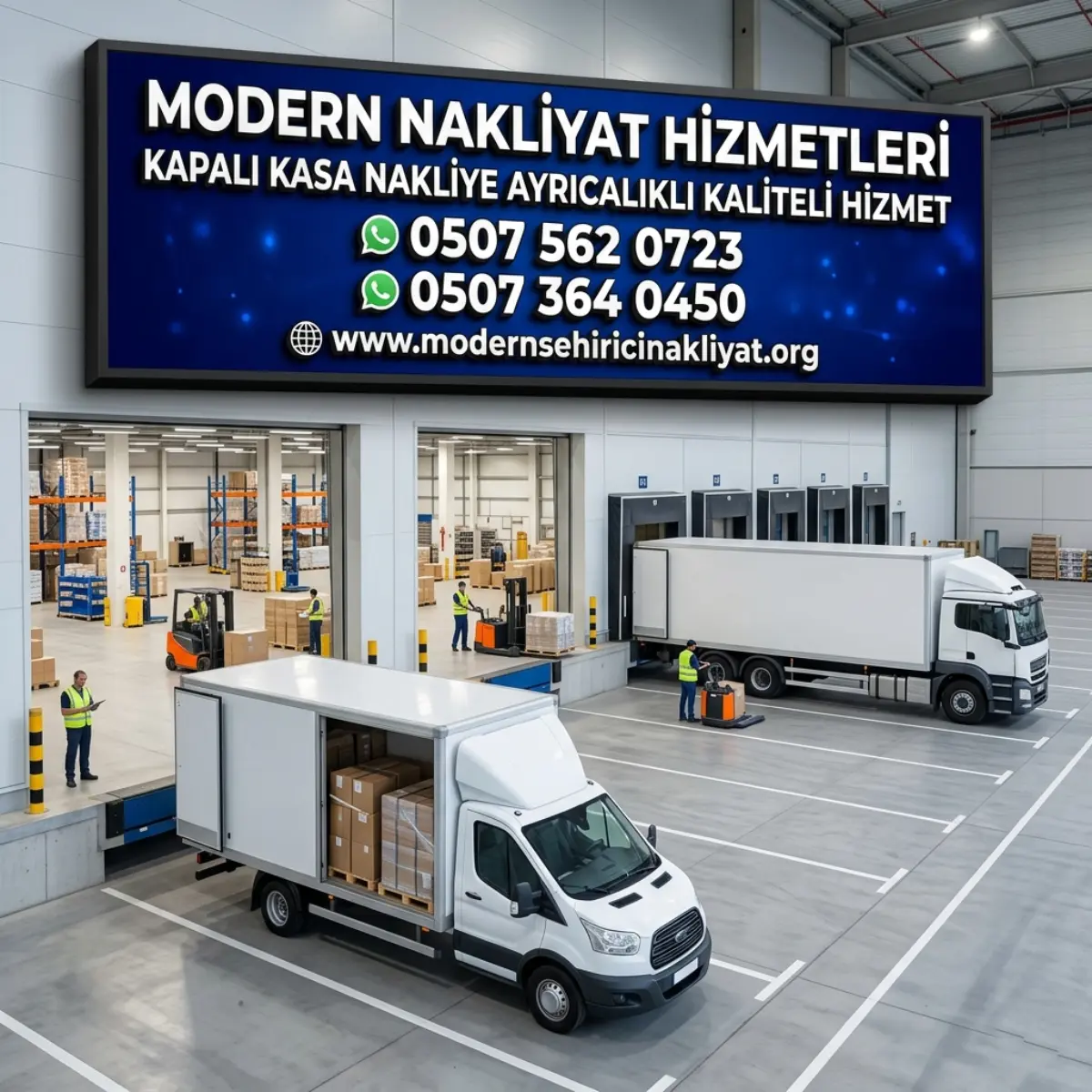 KAPALI KASA NAKLİYE AYRICALIKLI KALİTELİ HİZMET