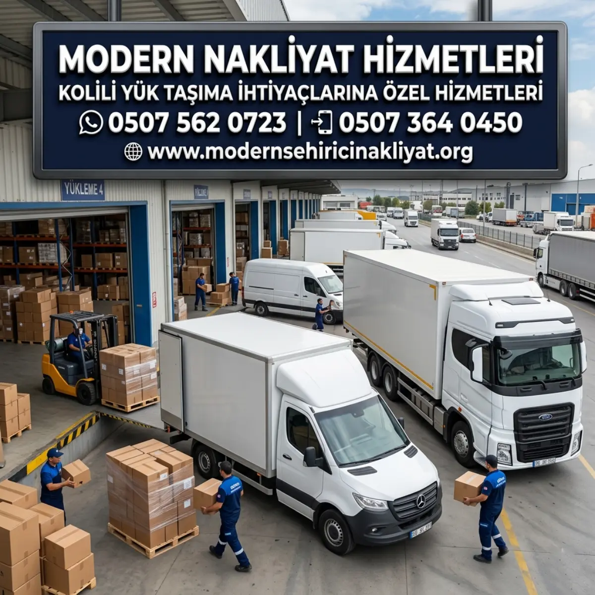 KOLİLİ YÜK TAŞIMA İHTİYAÇLARINA ÖZEL HİZMETLERİ