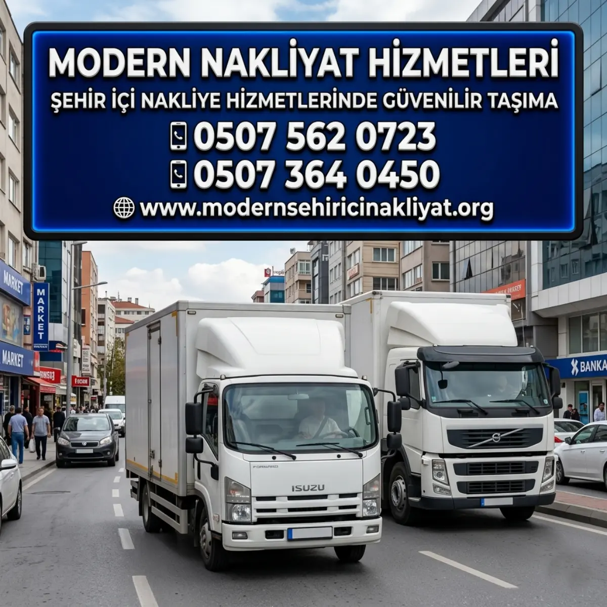 ŞEHİR İÇİ NAKLİYE HİZMETLERİNDE GÜVENİLİR TAŞIMA